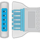 Set de latiguillos compatibles Philips Viridia Telemetry