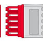 Set de latiguillos ECG compatibles Philips