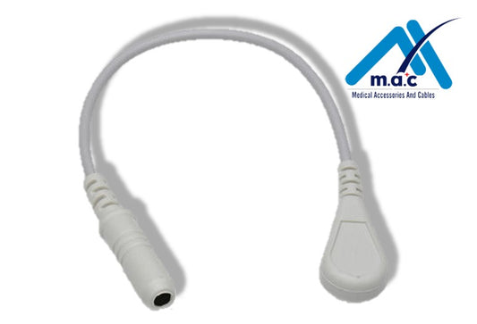 Cable adaptador banana - snap, AD-B-S0S