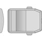 Cable adaptador SpO2 compatible HP Philips® para Masimo® LNOP