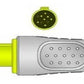 Cable adaptador SpO2 Hellige