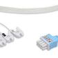 Set de latiguillos ECG desechables Nihon Kohden