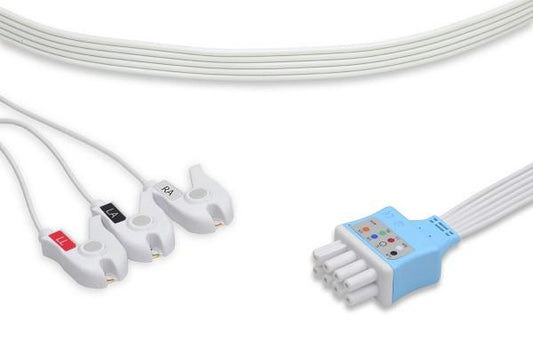 Set de latiguillos ECG desechables Nihon Kohden