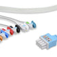 Set de latiguillos ECG desechables Nihon Kohden