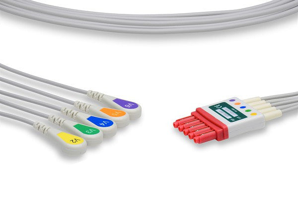 Set de latiguillos ECG compatibles Philips