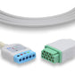 Cable Troncal ECG compatible GE Marquette para Latiguillos DIN