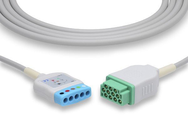 Cable Troncal ECG compatible GE Marquette para Latiguillos DIN