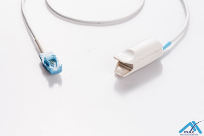 Sensor SpO2 corto compatible Datex-Ohmeda® OxyTip+® OXY-F-UN