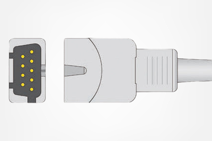 Cable adaptador SpO2 compatible Masimo® LNCS to LNOP MAC