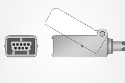 Cable adaptador SpO2 compatible Masimo® LNC-4-Ext 2021 LNCS