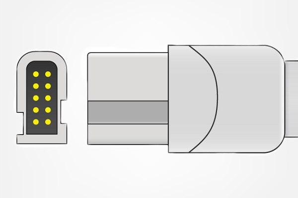 Cable adaptador SpO2 compatible Spacelabs® Masimo® LNOP