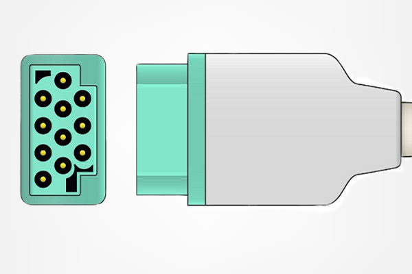 Cable ECG de una pieza compatible GE Marquette
