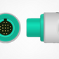 Cable ECG de una pieza compatible Spacelabs