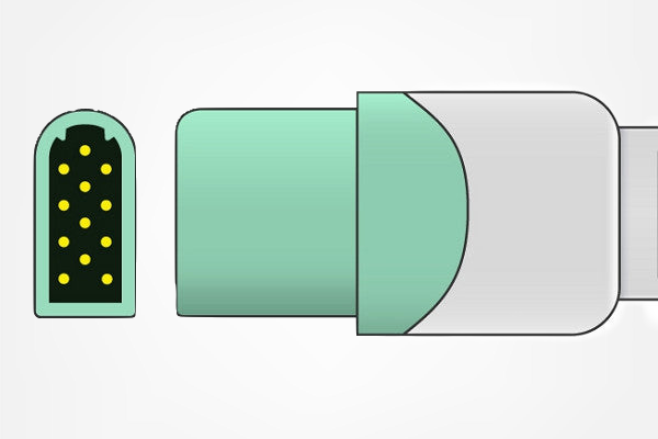 Cable ECG de una pieza Datascope Passport V