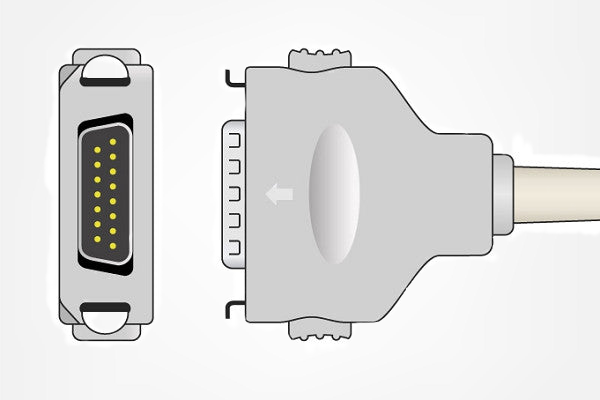 Cable EKG compatible Philips